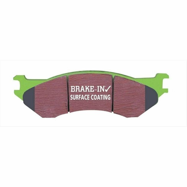 Ebc Brakes 6000 Series Greenstuff Truck And Suv Brake Pad E35-DP61799